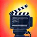 Ikon kamera video dan klapper